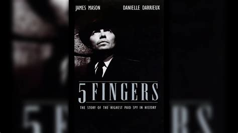  Five Fingers -  szpiegowski thriller z gwiazdorską obsadą i fascynującą intrygą!